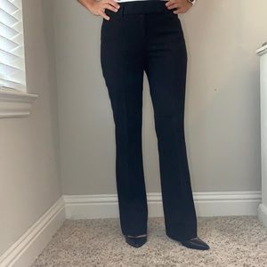 WHBM flare black pants